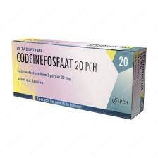 CODEÏNE 20MG 30 TABLETTEN