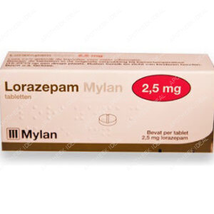 LORAZEPAM 2.5MG 30 TABLETTEN