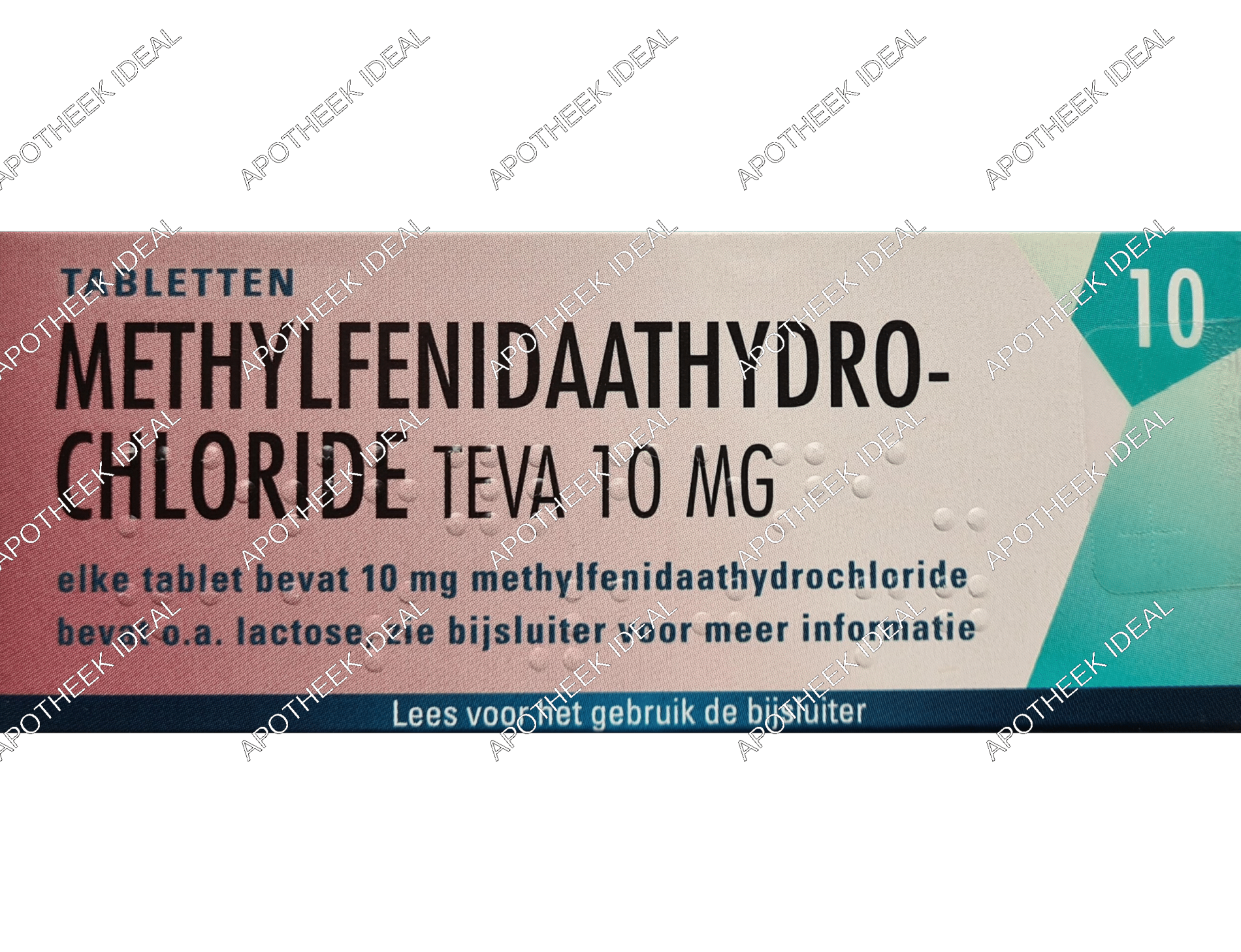 METHYLFENIDAAT 10MG 30 TABLETTEN 1 METHYLFENIDAAT 10MG 30 TABLETTEN