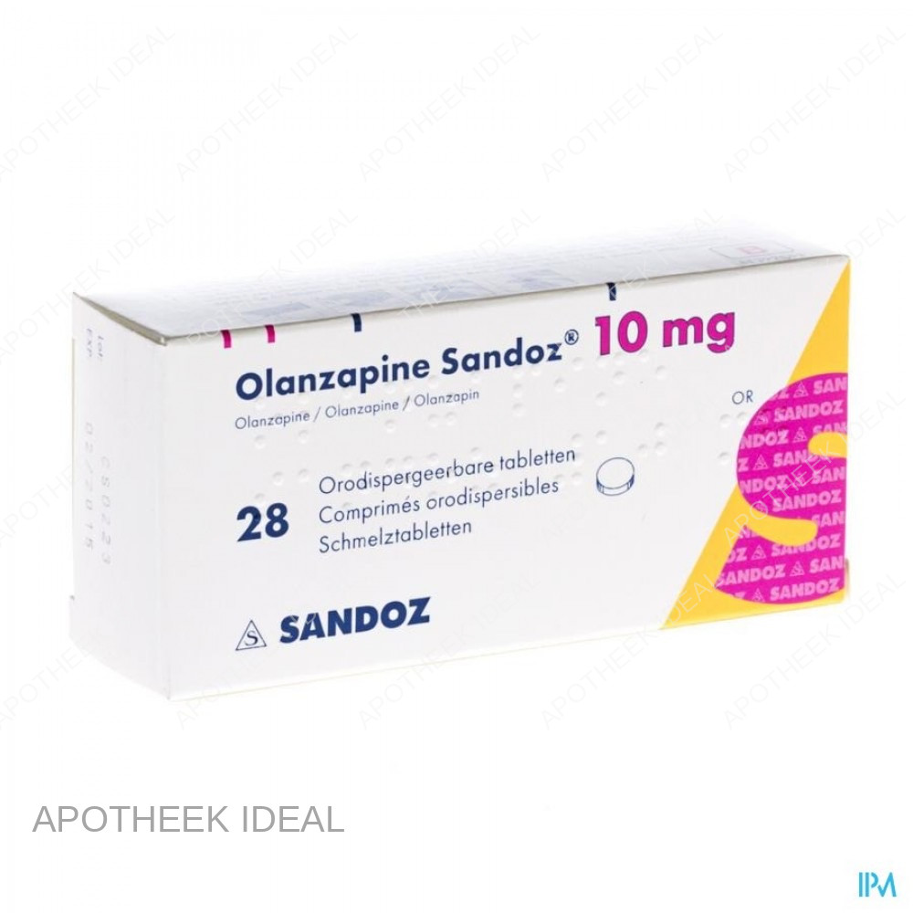 OLANZAPINE 10MG 28 TABL 1 OLANZAPINE 10MG 28 TABL