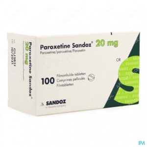 Paroxetine 20MG 100 Tabletten