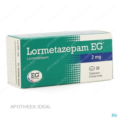 LORMETAZEPAM 2MG EG 30 TABLETTEN 1 LORMETAZEPAM 2MG EG 30 TABLETTEN