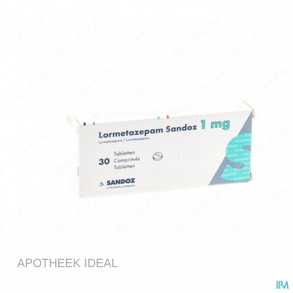 LORMETAZEPAM 1MG (SANDOZ) 30 TABLETTEN 2 LORMETAZEPAM 1MG (SANDOZ) 30 TABLETTEN - Afbeelding 2