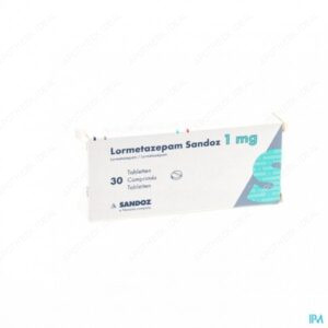 LORMETAZEPAM 1MG (SANDOZ) 30 TABLETTEN