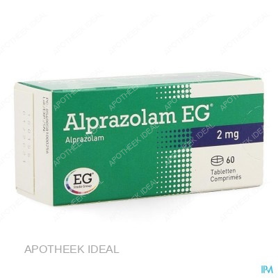 ALPRAZOLAM EG 2MG 60 TABLETTEN 1 Alprazolam